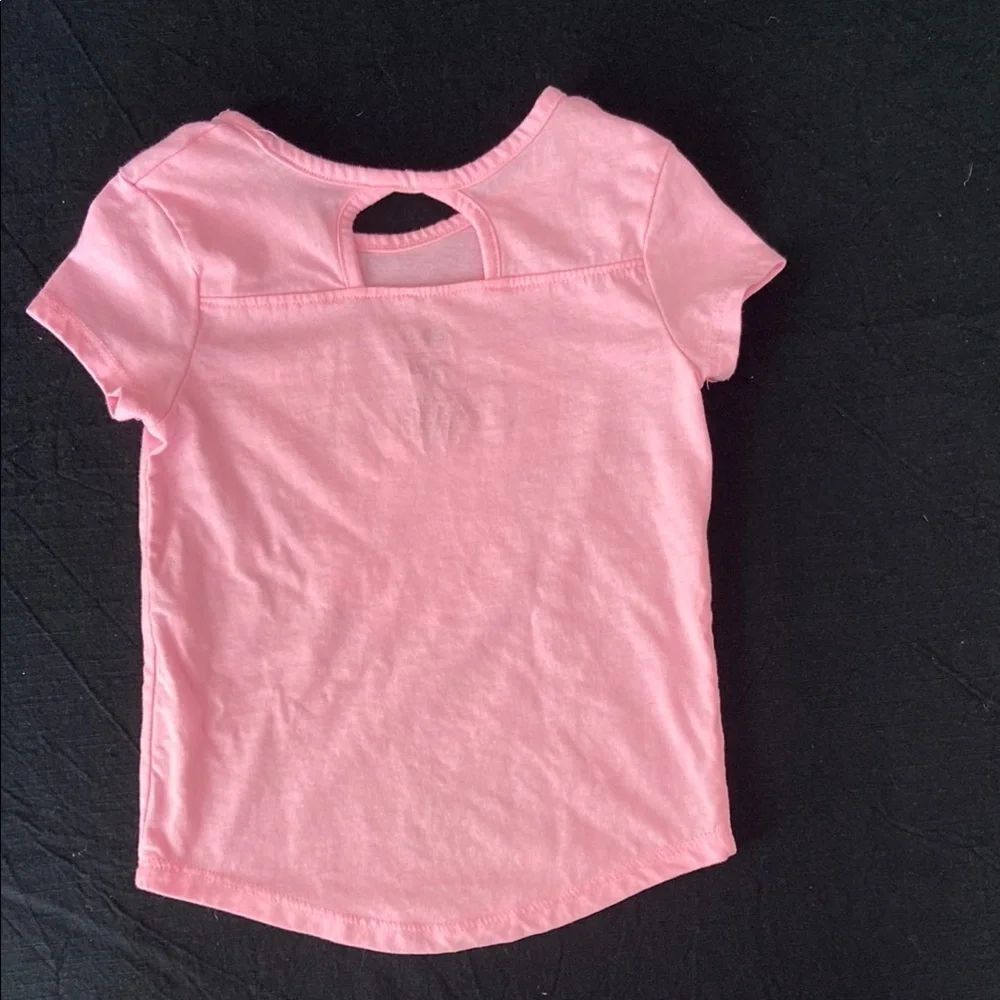 Disney Pink and Gold Minnie Mouse Short Sleeve Tee - Picture 3 of 6